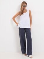 Lininė palaidinė be rankovių - Image 3