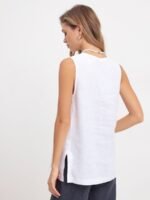 Lininė palaidinė be rankovių - Image 8