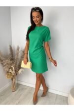 0068 trumpos nuleistos rankovės linas su poliesteriu