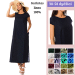 Linine-ilga-suknele-garinto-lino-Evelyn