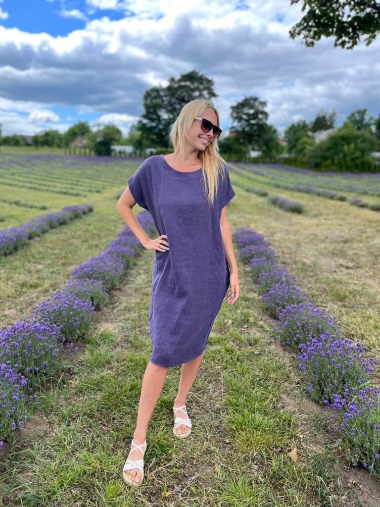 Lininė suknelė Bella