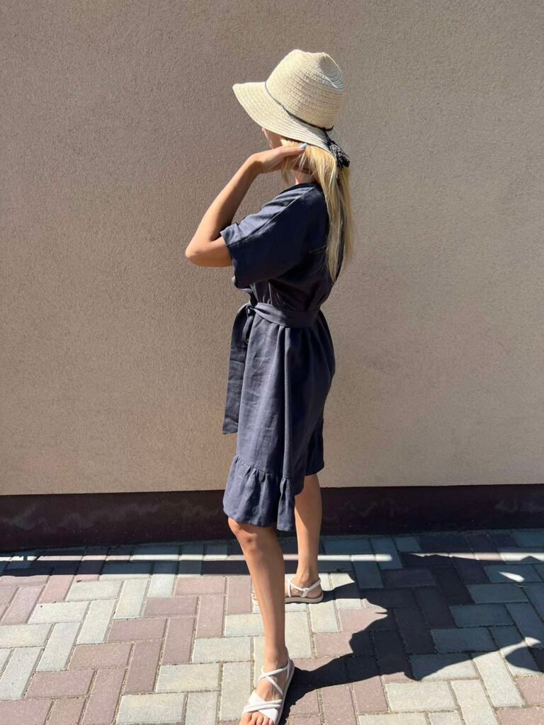 Lininė suknelė Bella