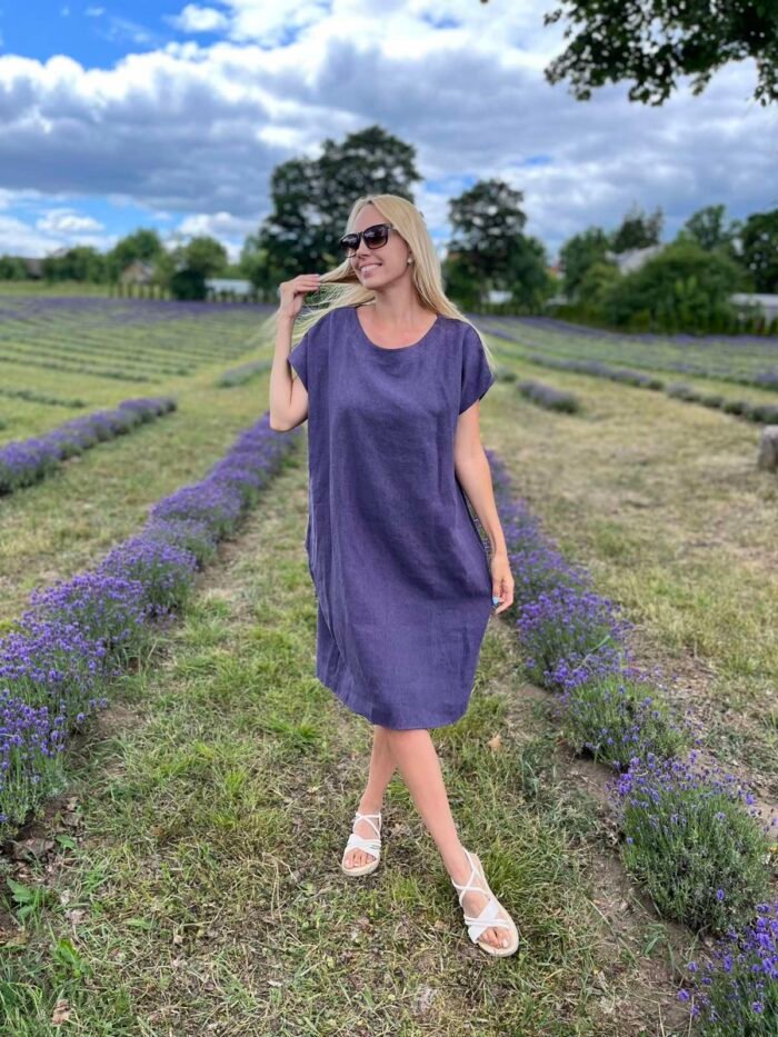 Lininė suknelė Bella