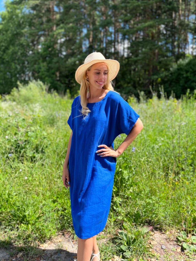 Lininė suknelė Bella