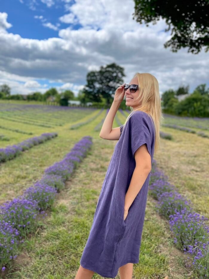 Lininė suknelė Bella