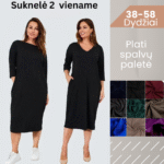 moteriska-suknele-su-dalia-apykakle