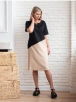 Lininė suknelė "Mia" Garintas linas 100% - Image 2