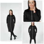 BOM08 suknelė su auksinė juostelė ilgomis rankovėmis